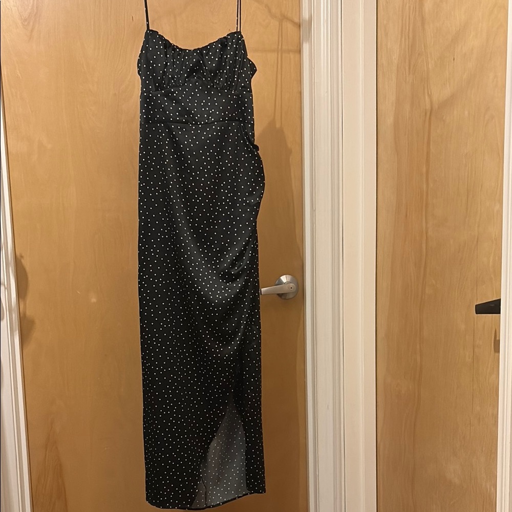 Black Polka Dot Dress